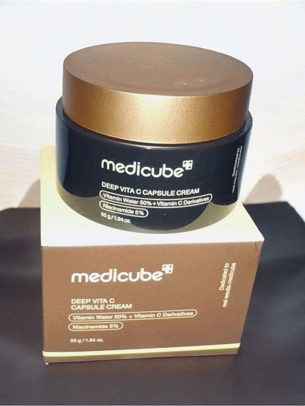 Medicube Deep Vita C Capsule Cream — Gold Radiance Moisturizer